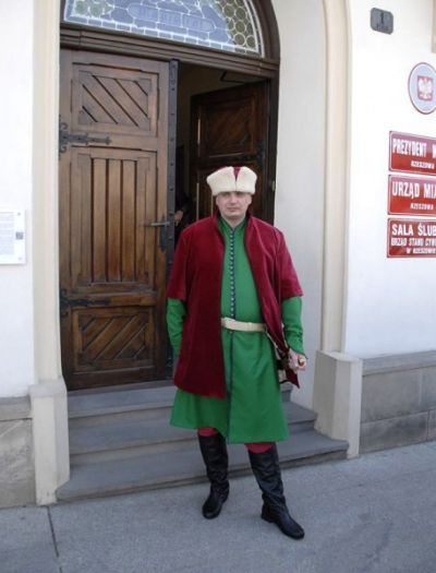 XVIII-wieczny dragon z prywatnego pułku księcia Jerzego Ignacego Lubomirskiego